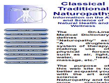 Tablet Screenshot of classicalnaturopathy.org